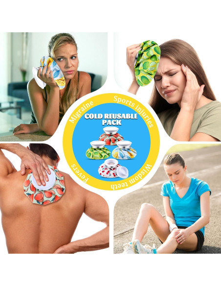 Bolsa de Hielo Reutilizable Honoson 5.5" Fría y Caliente