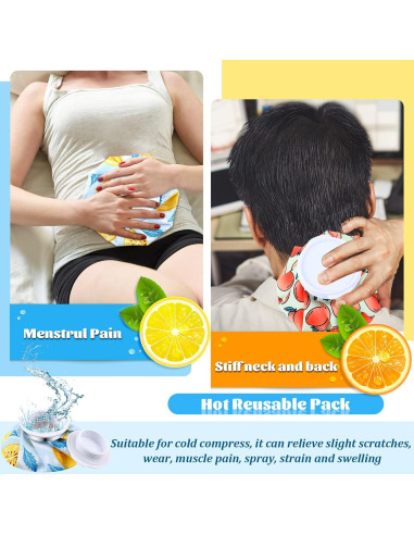 Bolsa de Hielo Reutilizable Honoson 5.5" Fría y Caliente