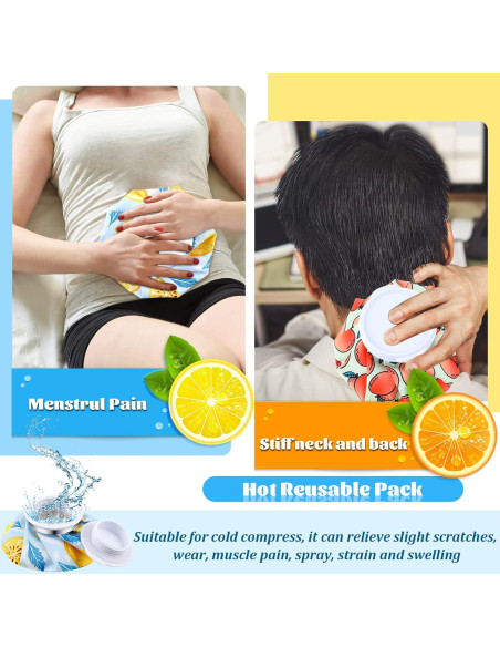 Bolsa de Hielo Reutilizable Honoson 5.5" Fría y Caliente