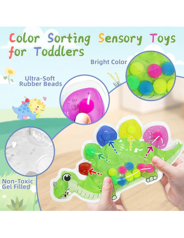 Juguetes Sensoriales de Clasificación de Color MTTIERY 2pcs