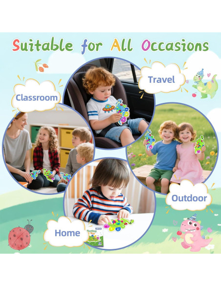 Juguetes Sensoriales de Clasificación de Color MTTIERY 2pcs