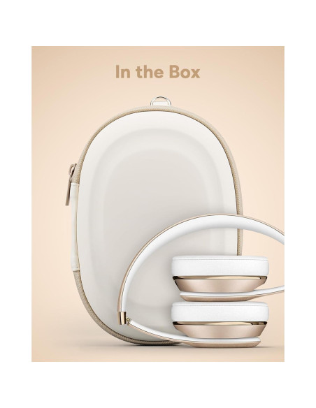 Funda para Auriculares Beats Studio Pro/Solo 4/3 - Beige Funda para Auriculares Beats Studio Pro/Solo 4/3 - Beige