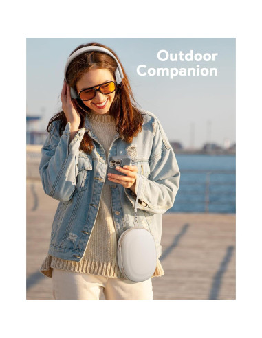 Funda para Auriculares Beats Studio Pro/Solo 4/3 - Beige