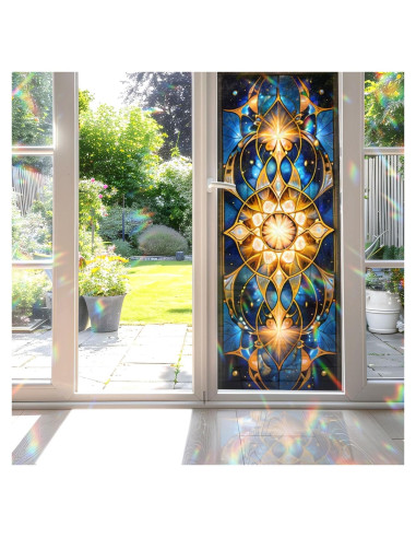 Película Decorativa para Ventana PODMemory 45x100cm Fractales