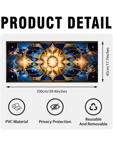 Película Decorativa para Ventana PODMemory 45x100cm Fractales