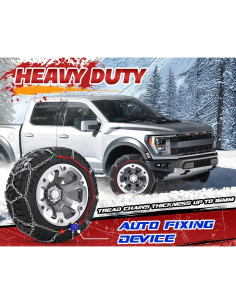 Cadenas de Nieve AUVEBY HYR-S para SUV y Camionetas - Juego de 2 2