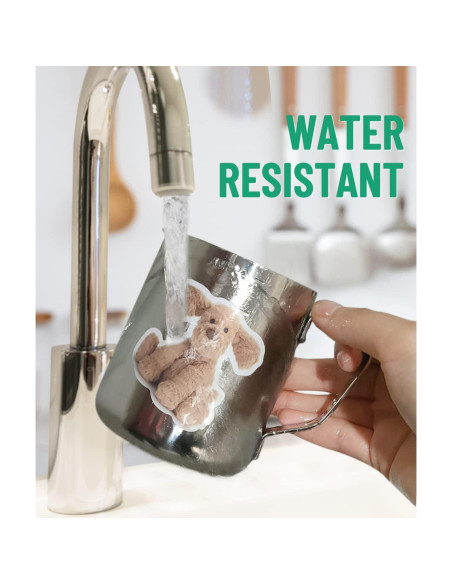 Papel de Etiquetas de Vinilo Imprimible Lzerking 60 Hojas 21.59x27.94 cm