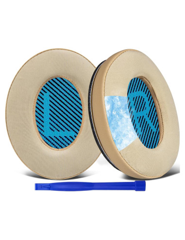 Almohadillas de Gel Refrigerante SoloWIT para Auriculares Bose - Beige