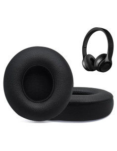 Almohadillas de Reemplazo HAOMUK para Auriculares Beats Solo 2 y 3