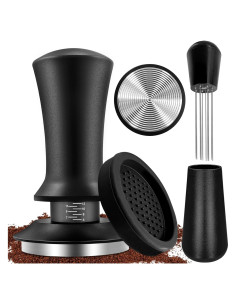 Kit de Accesorios para Espresso Wenosda 51mm con Tamper y Alfombrilla
