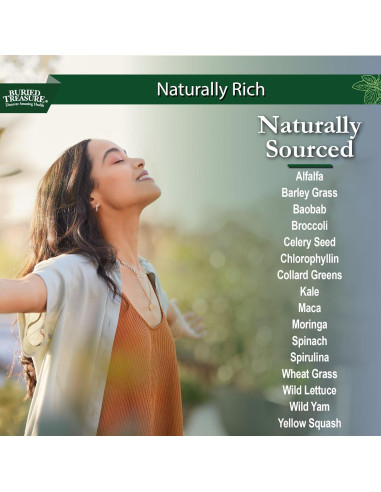 Mezcla de Superalimentos Buried Treasure Green20 Fusion 946ml