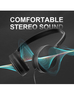 Auriculares con Cable Flutesan para Niños 30 Piezas Negro 2