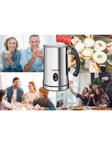 Espumador de Leche CHINYA 503 Automático 300ml Acero Inoxidable