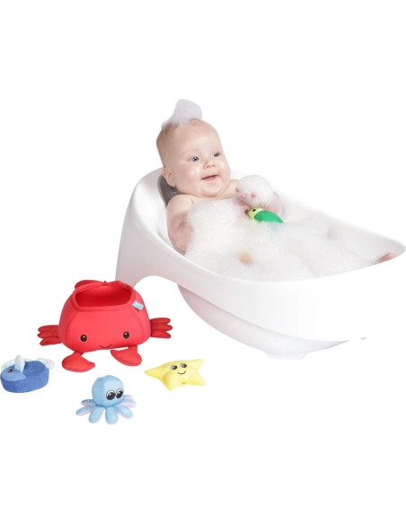 Juguete de Baño Flotante Manhattan Toy Cangrejo 5 Piezas