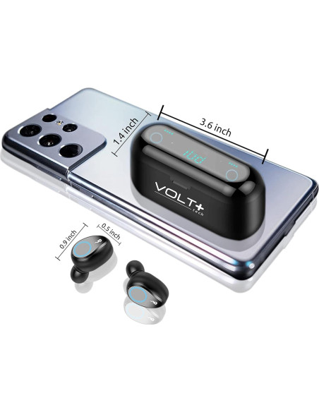 Auriculares Inalámbricos F9 Volt Plus Tech Bluetooth 5.3 IPX7 Auriculares Inalámbricos F9 Volt Plus Tech Bluetooth 5.3 IPX7