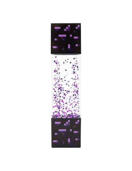 Lámpara de Mesa LED Portal Nether Minecraft 30.48 cm