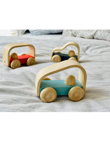 Autobús Vroom PlanToys 5726 de Madera para Niños