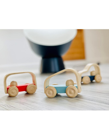 Autobús Vroom PlanToys 5726 de Madera para Niños