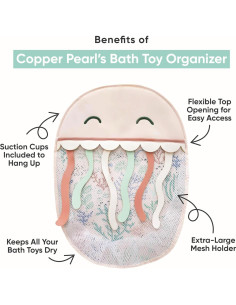 Soporte de Juguetes de Baño Copper Pearl Oceana Grande 2