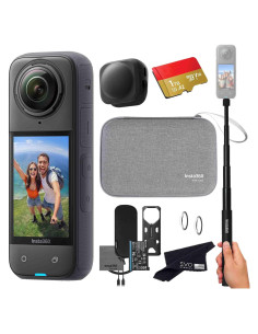 Cámara de Acción 360 Insta360 X4 8K a Prueba de Agua