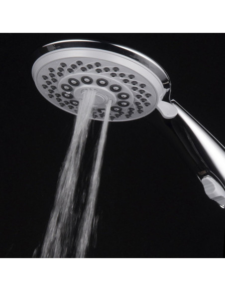 Cabezal de Ducha de Mano Hotel Spa 4" Alta Presión 7 Modos