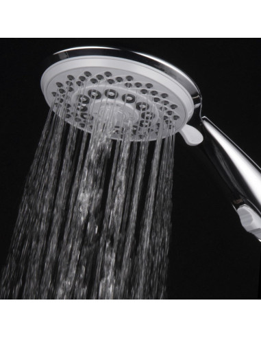 Cabezal de Ducha de Mano Hotel Spa 4" Alta Presión 7 Modos