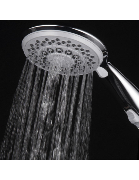 Cabezal de Ducha de Mano Hotel Spa 4" Alta Presión 7 Modos