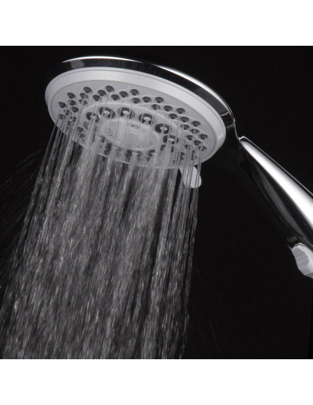 Cabezal de Ducha de Mano Hotel Spa 4" Alta Presión 7 Modos