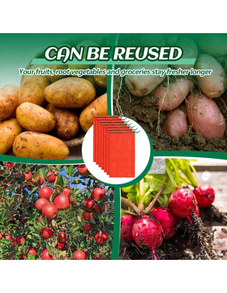 Bolsas de Malla Reutilizables Berlune 50 Pcs 45x75 cm 20 kg