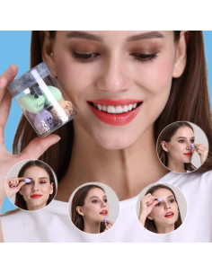 Set de Esponjas de Maquillaje Mini QZBM 7 pcs Libre de Látex 2