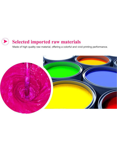 Kit de Recarga de Tinta Aomya 600ml para Cartuchos HP Canon Brother