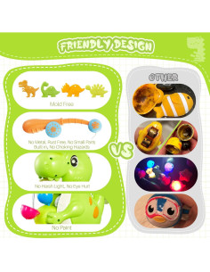 Juguete de Baño Dinosaurio EKU 9917 - Interactivo 18 meses+ 2