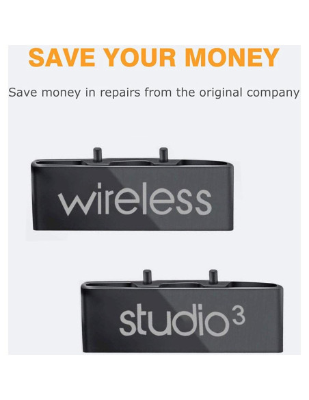 Bisagras de Reemplazo para Auriculares Beats Studio 3 - Negro