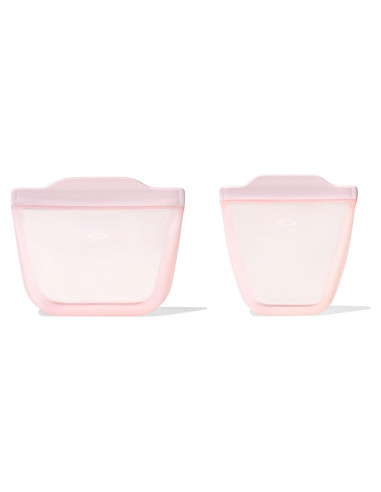 Set de 2 Bolsas Reutilizables de Silicona OXO Tot - Flor