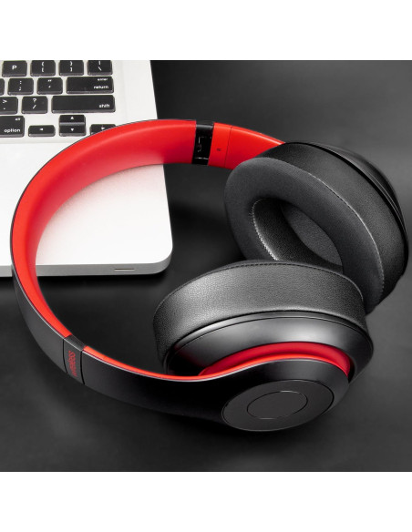 Almohadillas de Gel Refrigerante SoloWIT para Auriculares Beats Studio 2 y 3 - Negro