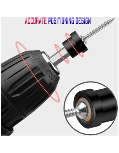 Juego de 5 Brocas para Tornillos de Yeso XIANFENGHU 50mm