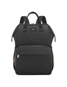 Mochila CURMIO para Extractor de Leche Negra 34L con Compartimentos