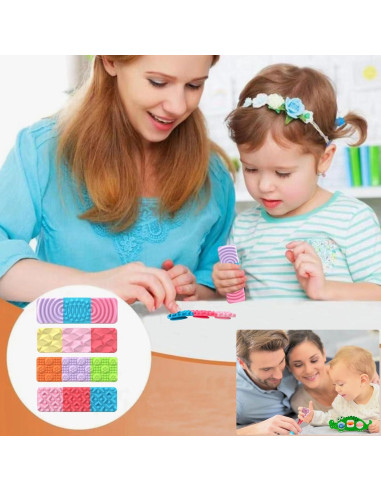 Paquete de 8 Juguetes Sensoriales Antiestrés Iceacrin