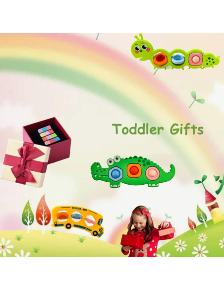 Paquete de 8 Juguetes Sensoriales Antiestrés Iceacrin