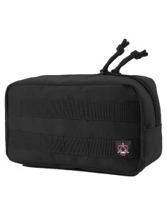 Bolsa de Cintura Molle Orca Tactical Negra 22.86x12.7cm