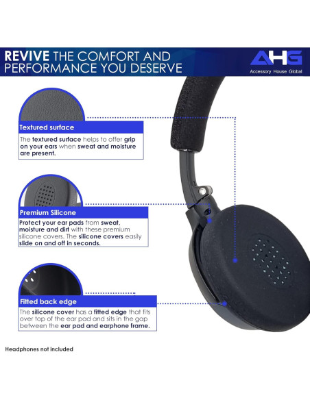 Kit de Almohadillas y Cubiertas de Silicona para Bose SoundLink