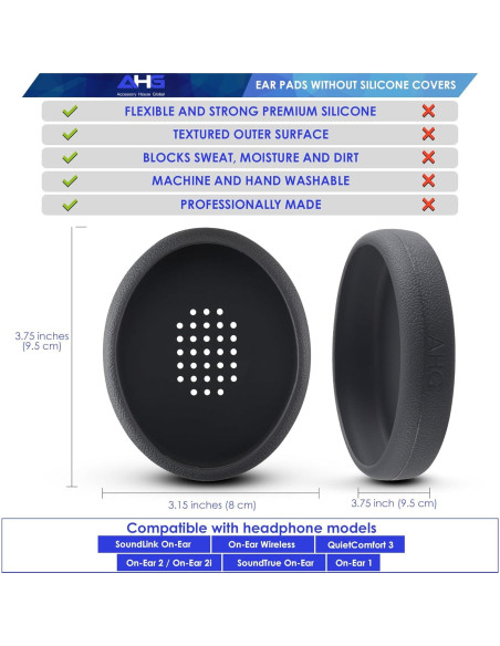 Kit de Almohadillas y Cubiertas de Silicona para Bose SoundLink