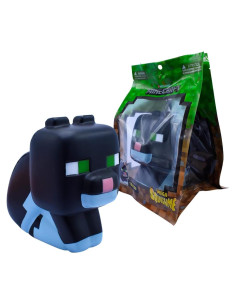 Minecraft Mega SquishMe Gato Esmoquin - Serie 2 15.24cm