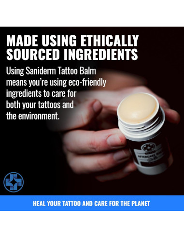 Bálsamo Cuidado Tatuajes Saniderm 28g - Natural y Sin Fragancia