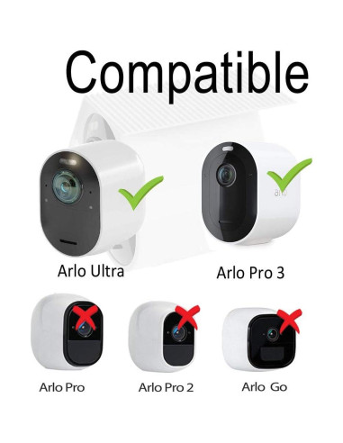 Funda de Silicona Impermeable HOLACA para Cámaras Arlo Ultra/Pro