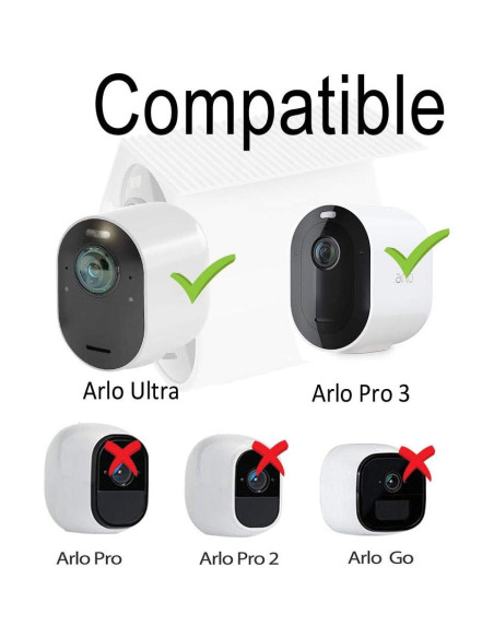 Funda de Silicona Impermeable HOLACA para Cámaras Arlo Ultra/Pro