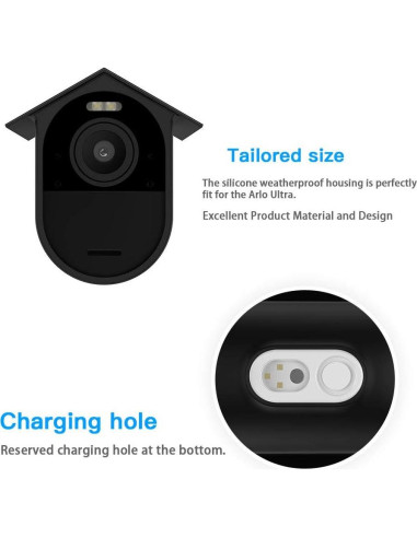 Funda de Silicona Impermeable HOLACA para Cámaras Arlo Ultra/Pro