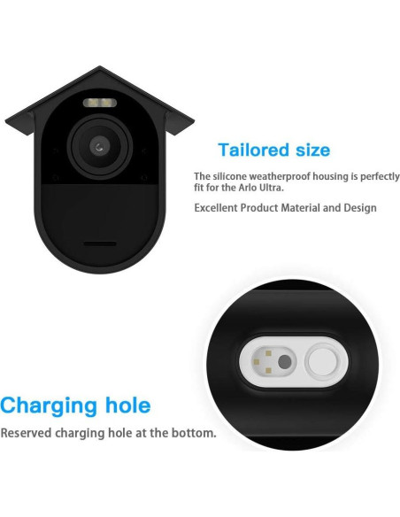 Funda de Silicona Impermeable HOLACA para Cámaras Arlo Ultra/Pro