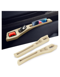 Hovom Organizador de Relleno para Asiento de Coche Beige 2PCS