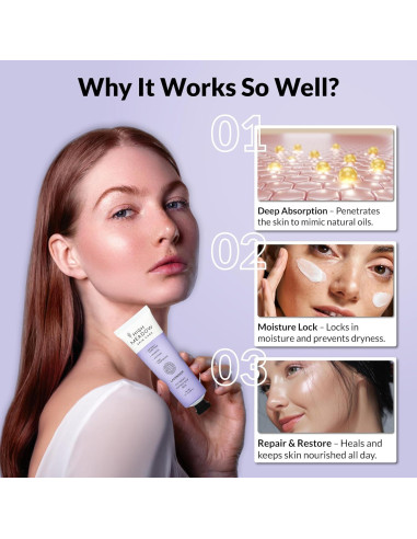 Crema Hidratante de Lanolina High Meadow 85g - Lavanda